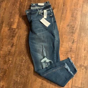 Old navy ankle length rocks star jeans
